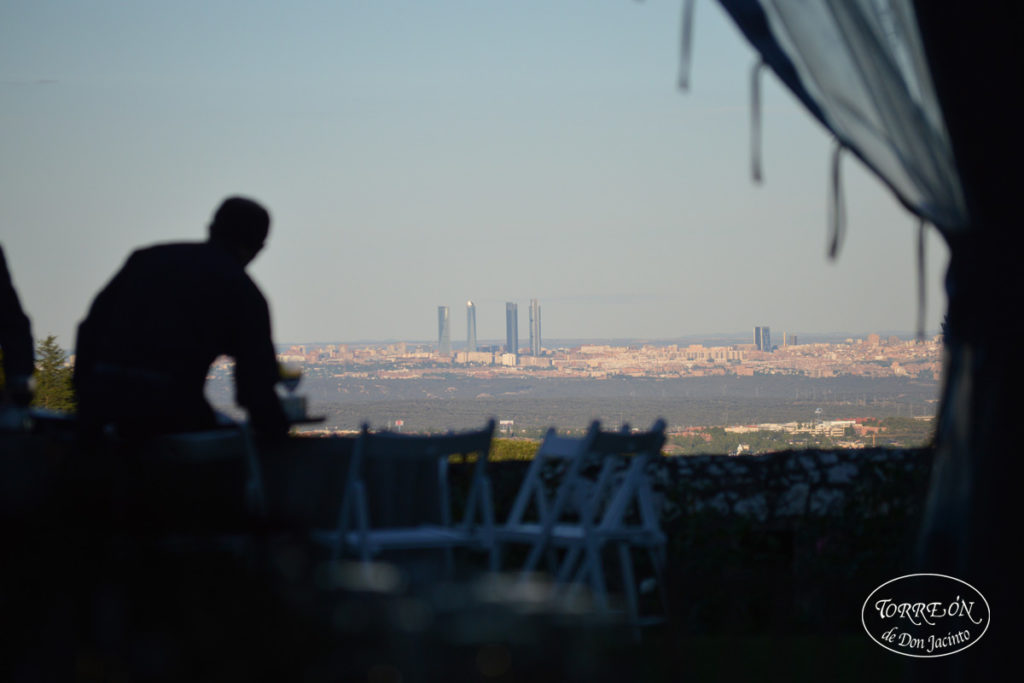 vistas desde nuestra zona de banquetes y cóctel para bodas