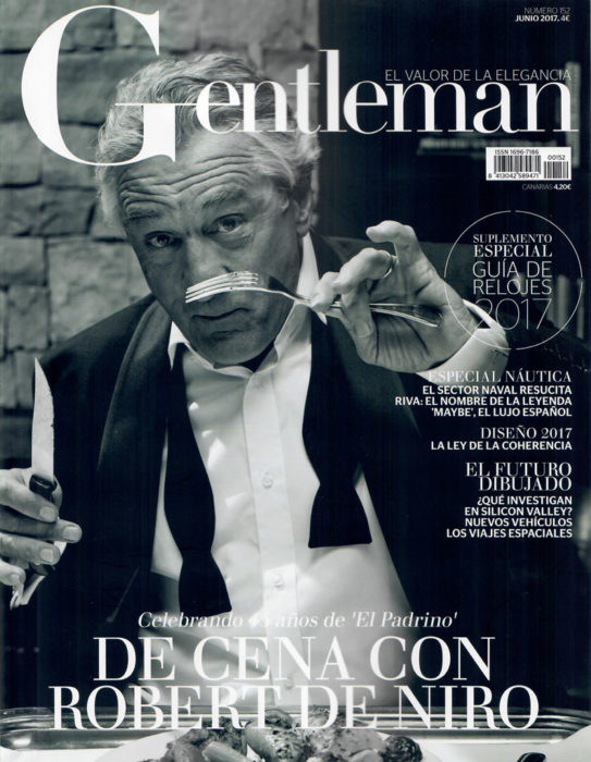 Revista Gentleman España #152 portada