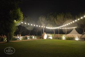Iluminación guirnalda jardines Madrid